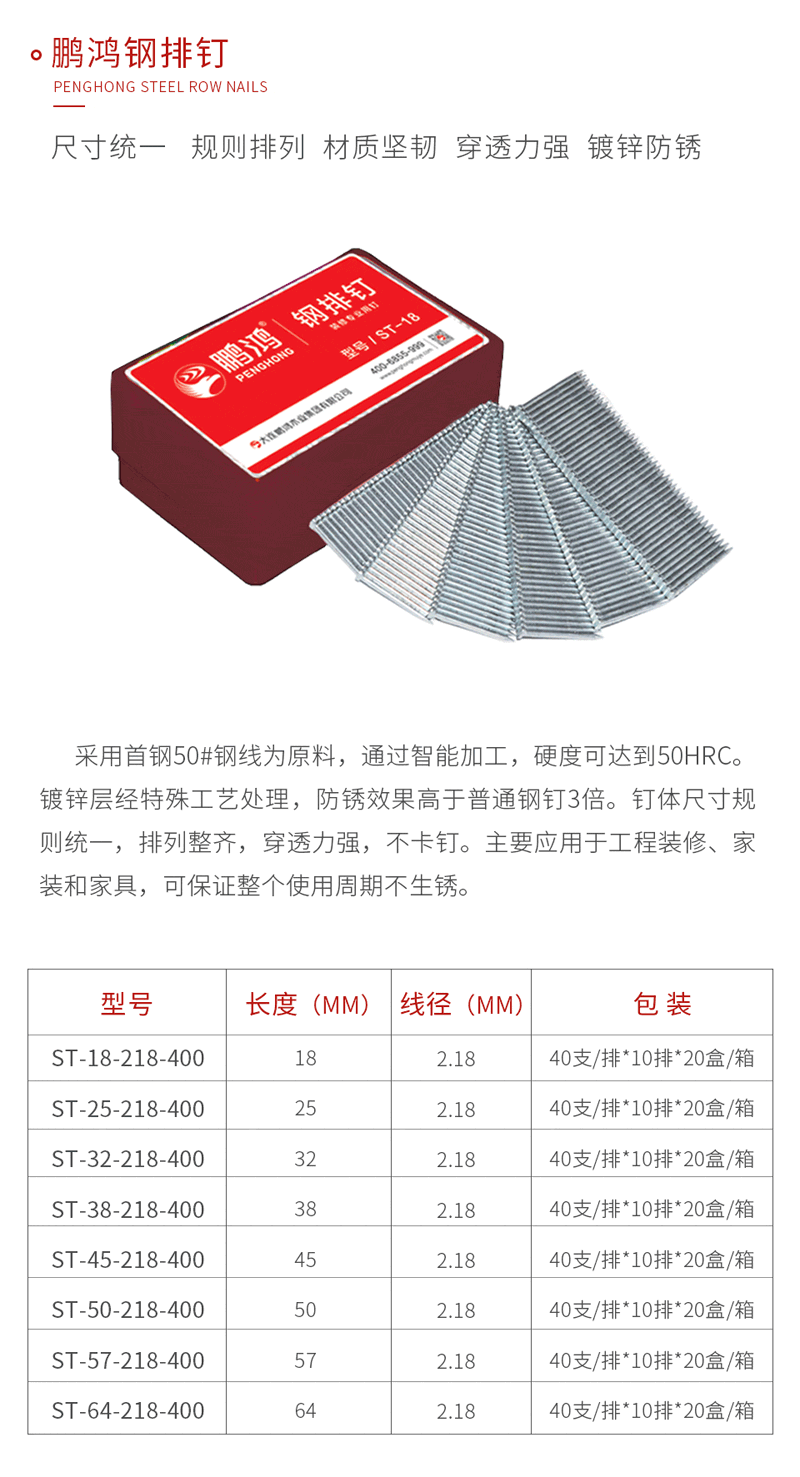 腾博官网诚信为本钢排钉