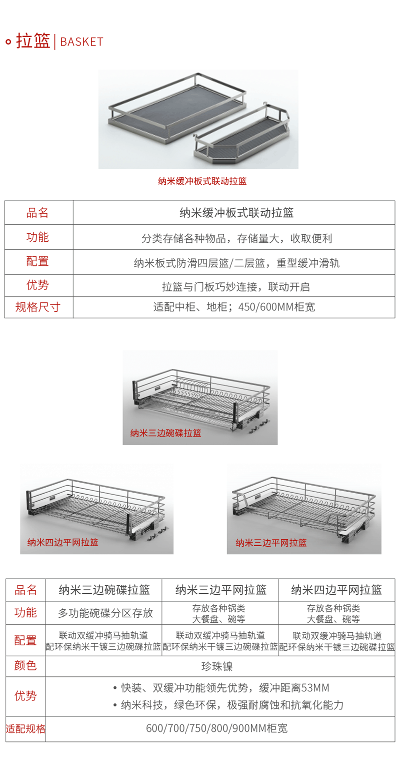 腾博官网诚信为本五金拉篮